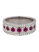 Ring Perodri 18k Diamond & Ruby Ring