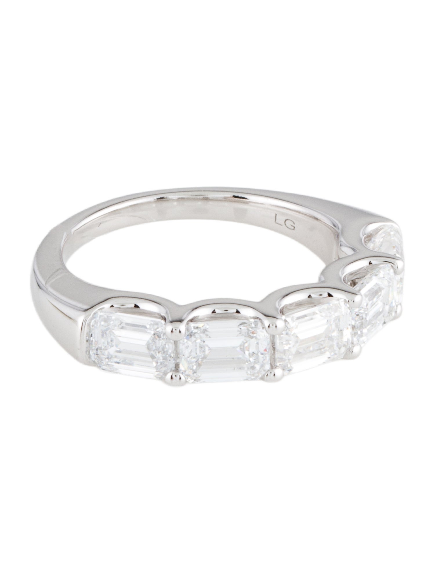 Ring 14K 3.10ctw Lab-Grown Diamond Wedding Band Ring