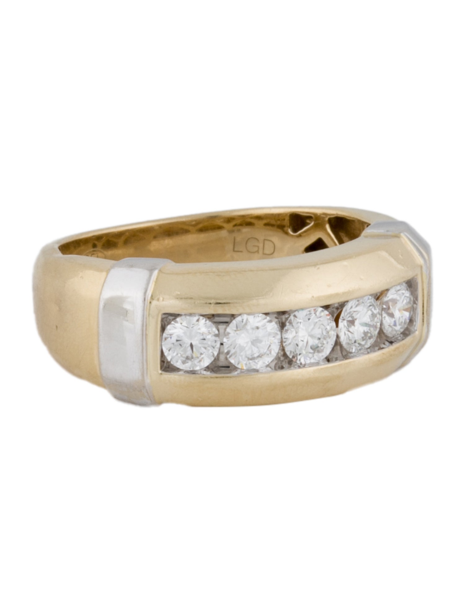 Acne Studios X All Blues Band Ring - Gunmetal Band, Rings