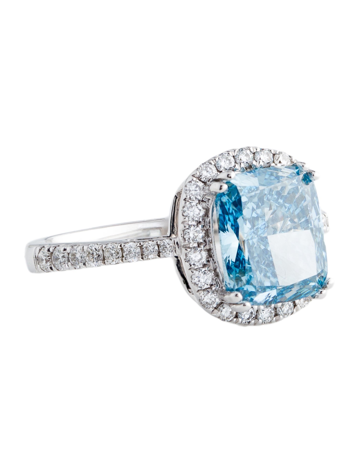 Ring 3.53ctw Lab-Grown Diamond Engagement Ring