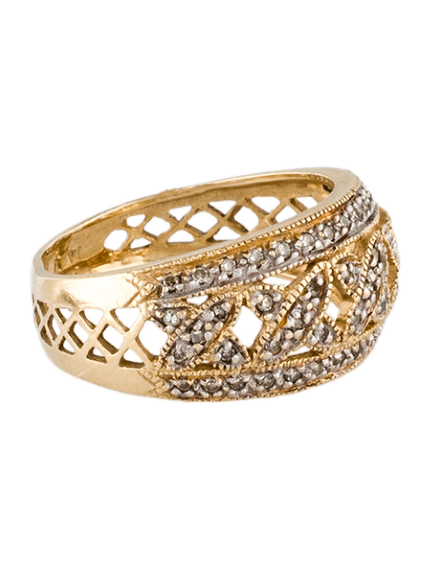 Ring 14K Diamond Band