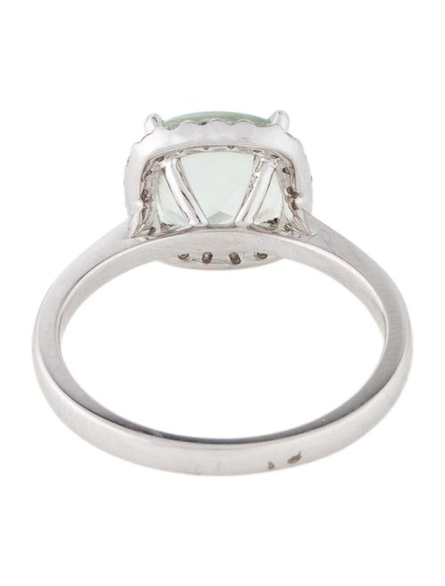 Ring 14K Amethyst & Diamond Cocktail Ring