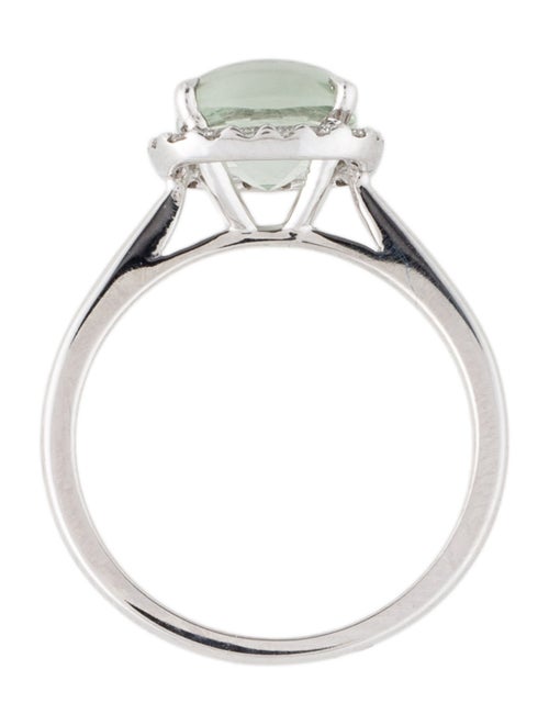 Ring 14K Amethyst & Diamond Cocktail Ring