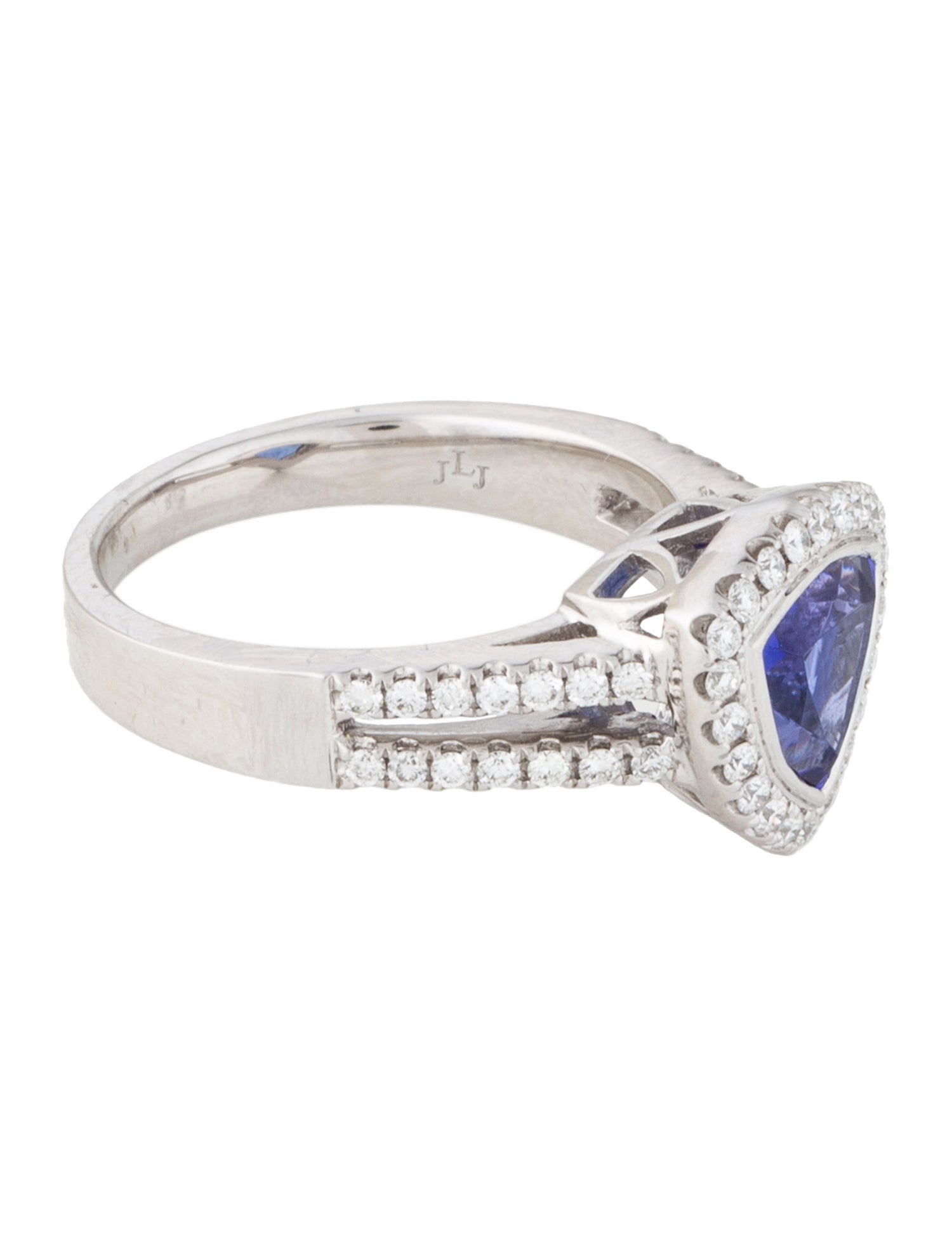 Ring Platinum 1.32ct Tanzanite & Diamond Cocktail Ring