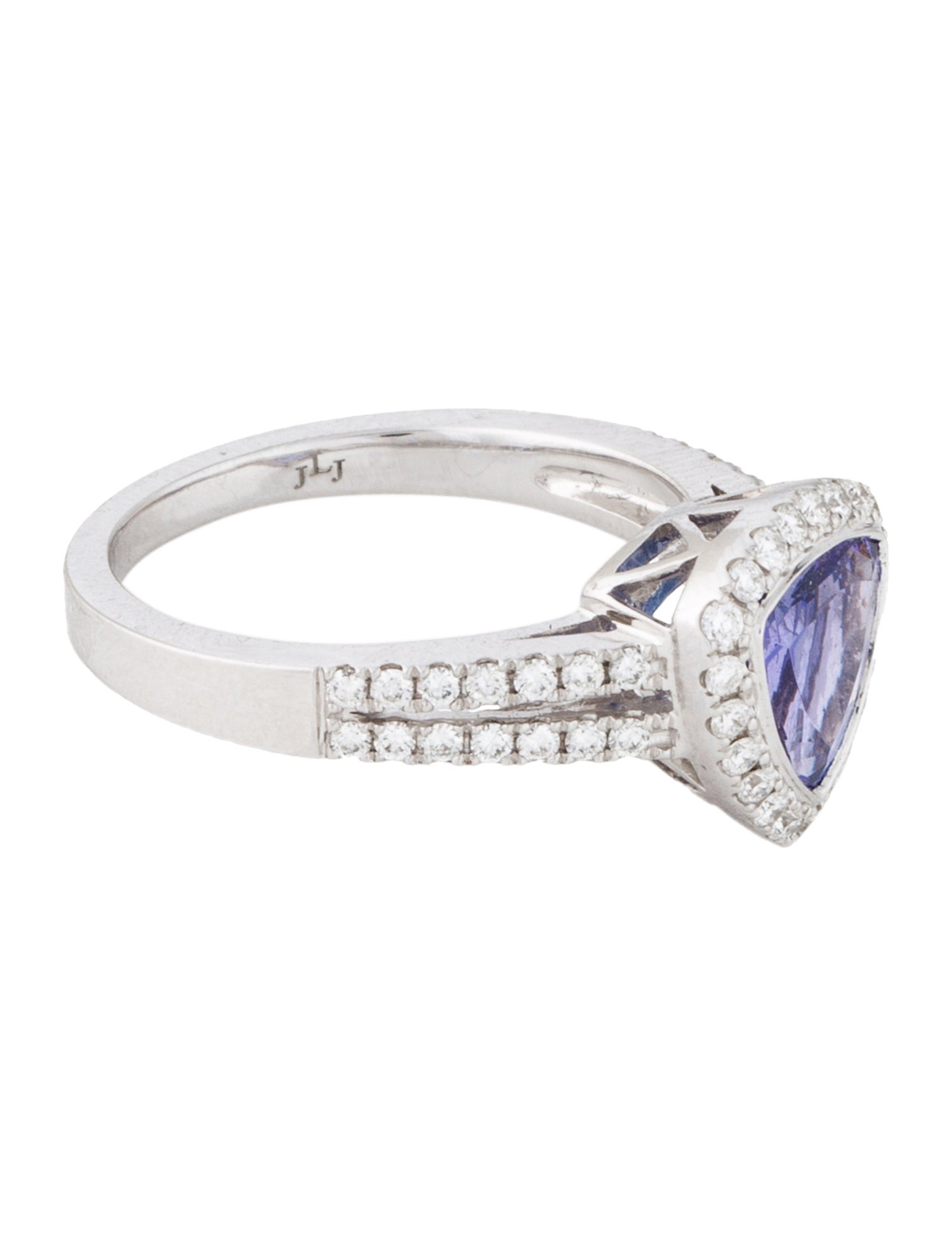 Ring Platinum 1.32ct Tanzanite & Diamond Cocktail Ring