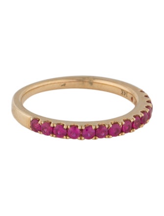 Ring 14K Ruby Band