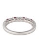 Ring 14K Ruby & Diamond Band