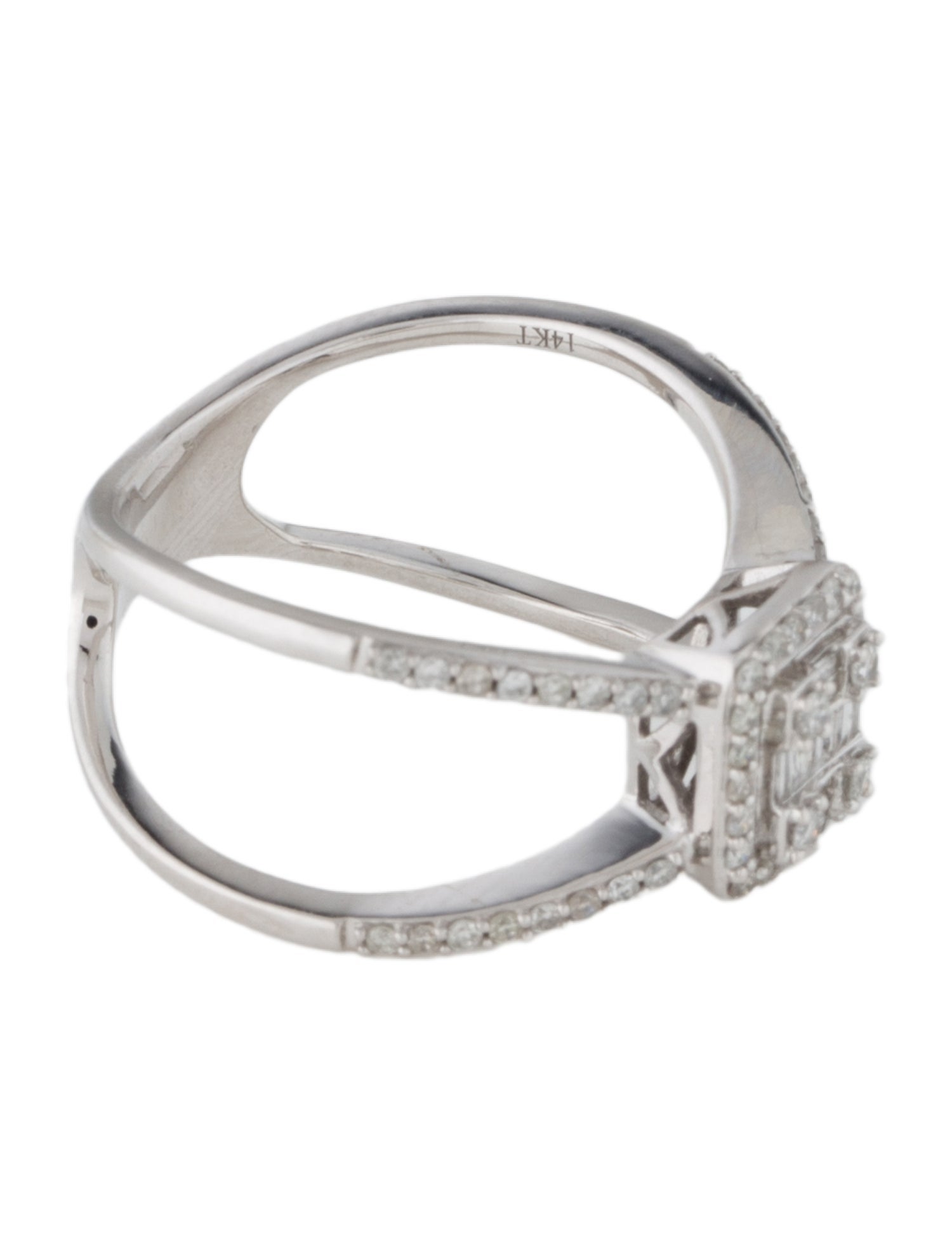 Ring 14K Diamond Cocktail Ring