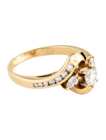 Ring Cocktail 18K Diamond 5.25