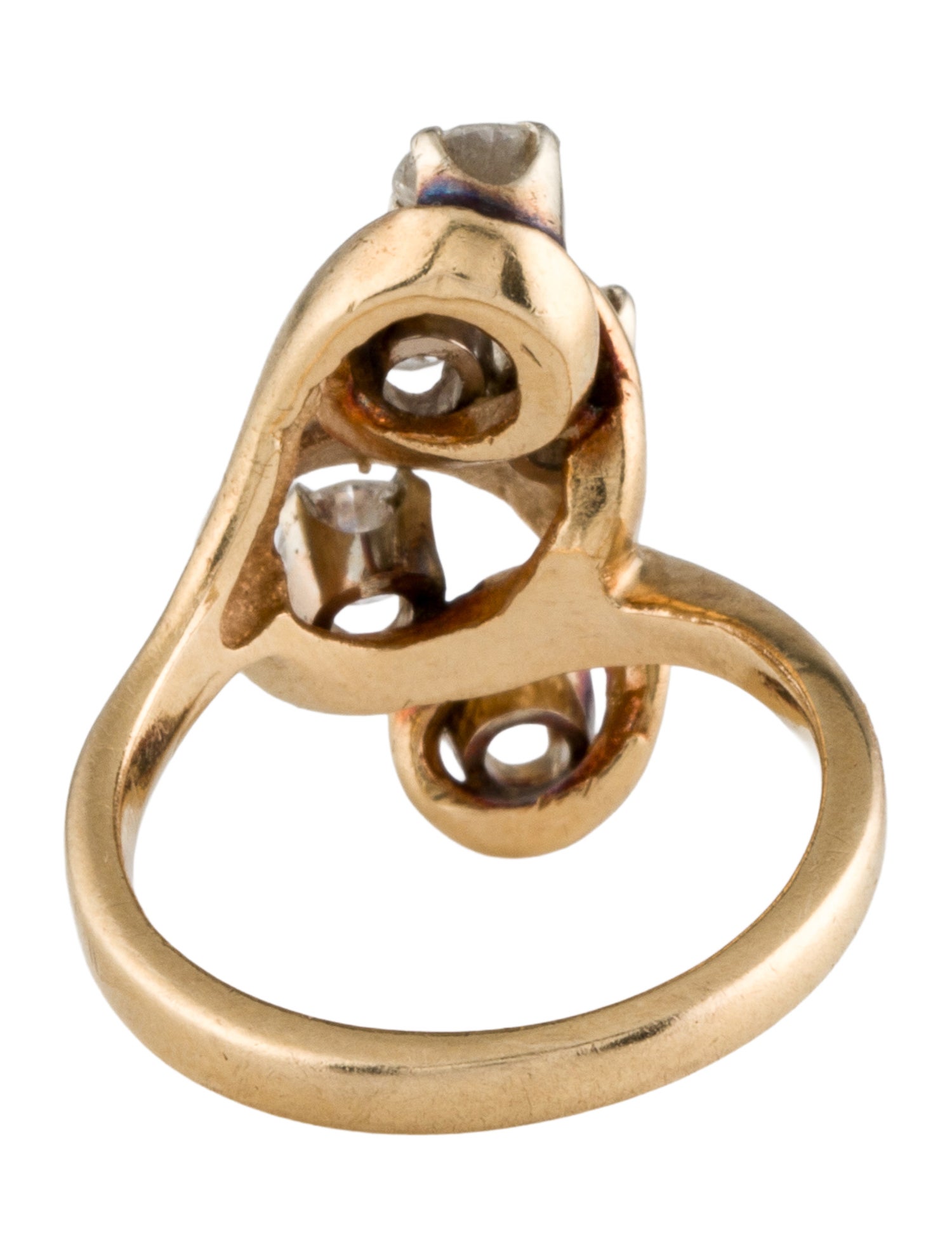 Ring 14K 1.00ctw Diamond Cocktail Ring