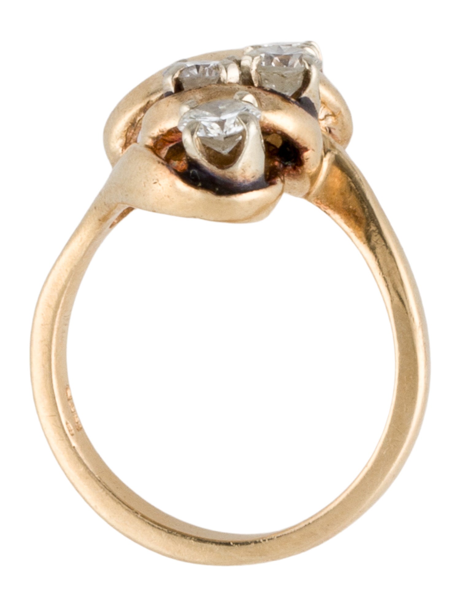 Ring 14K 1.00ctw Diamond Cocktail Ring