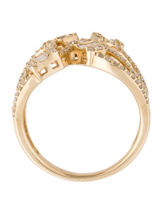 Ring 14K Diamond Cocktail Ring