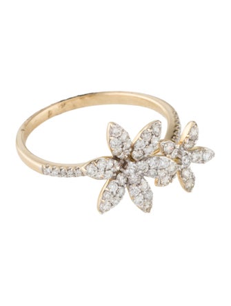 Ring 14K Diamond Cocktail Ring