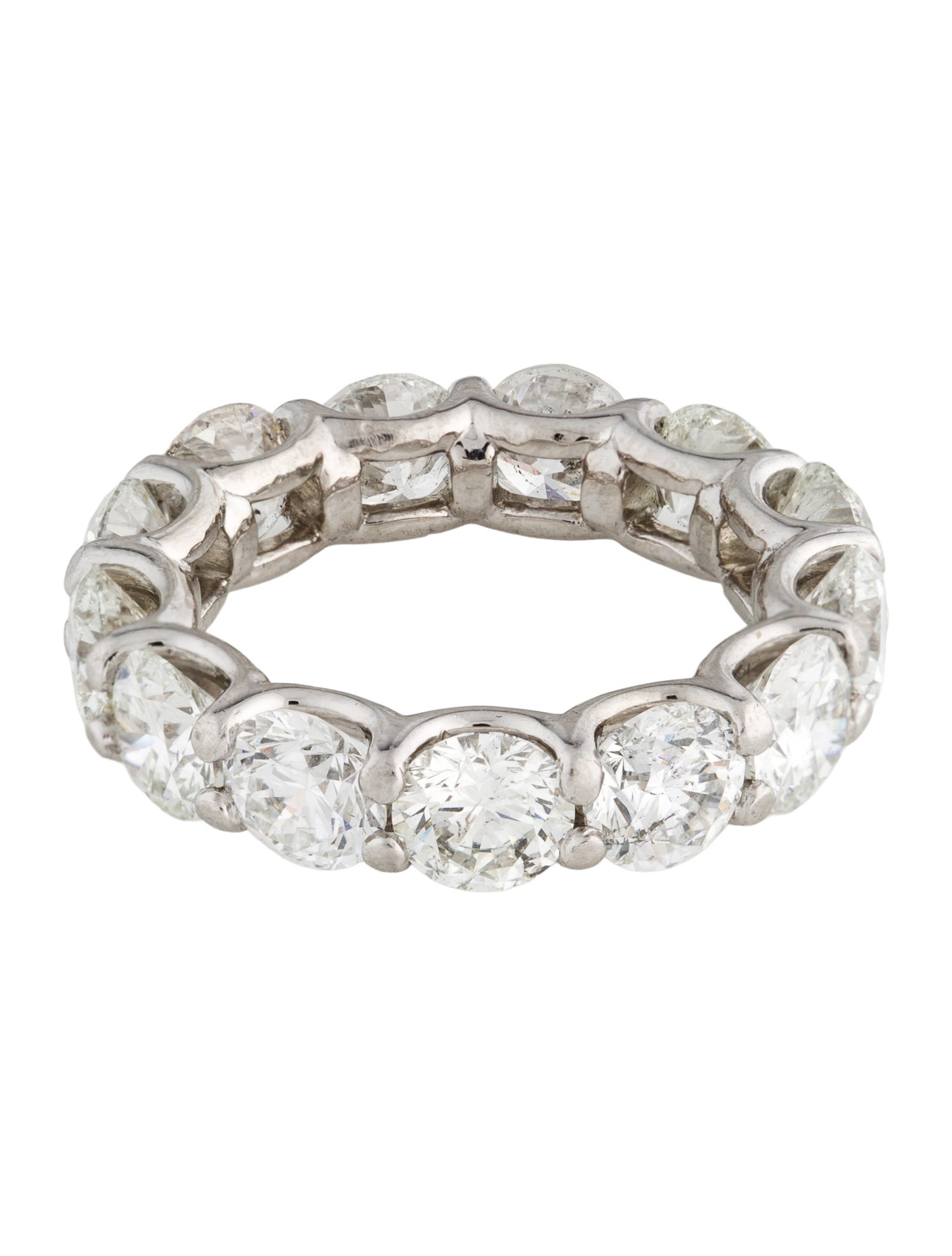 Ring Platinum 6.50ctw Diamond Eternity Band