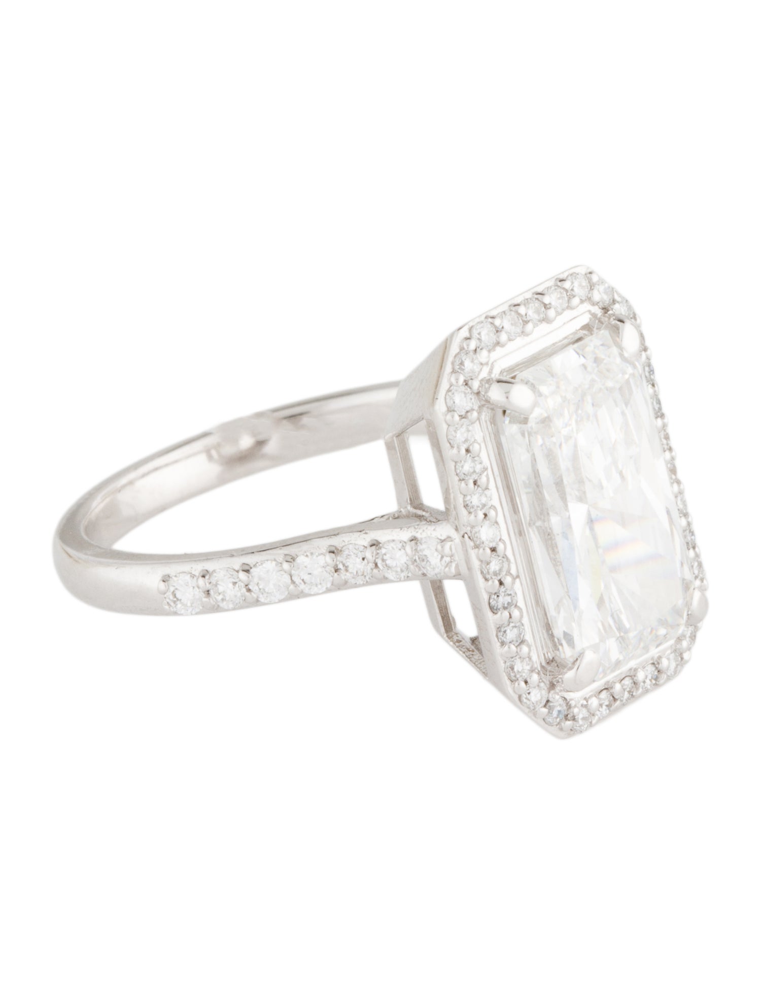Ring 14K 3.95ctw Lab-Grown Diamond Cocktail