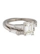 Ring Platinum 2.22ctw Diamond Wedding Set