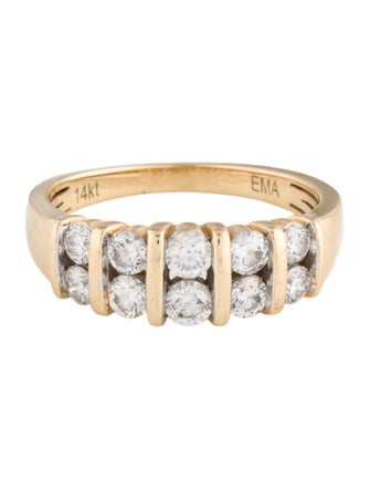 Ring 14K Diamond Wedding Band