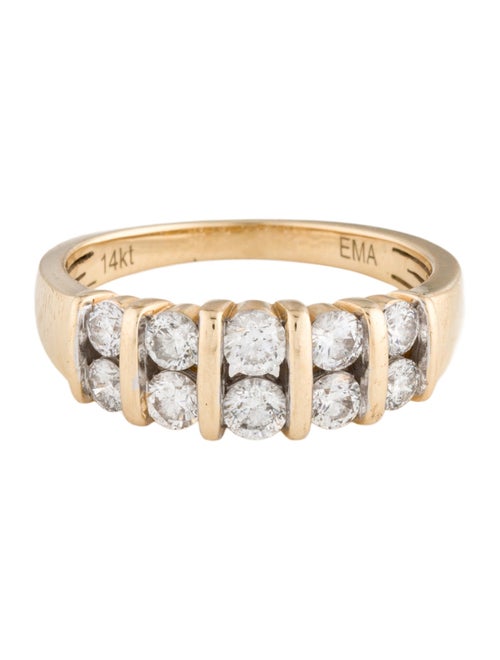 Ring 14K Diamond Wedding Band