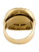 Ring Two-Tone Cocktail Ring