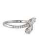 Ring 18K Diamond Bypass Ring