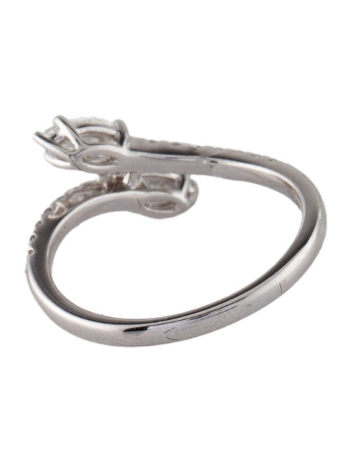 Ring 18K Diamond Bypass Ring