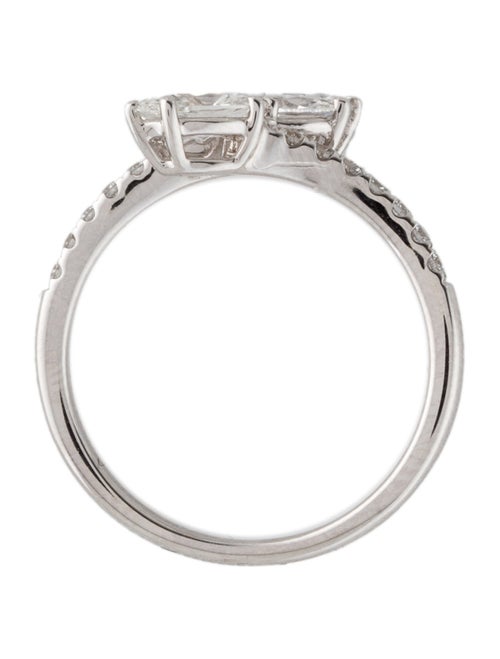 Ring 18K Diamond Bypass Ring