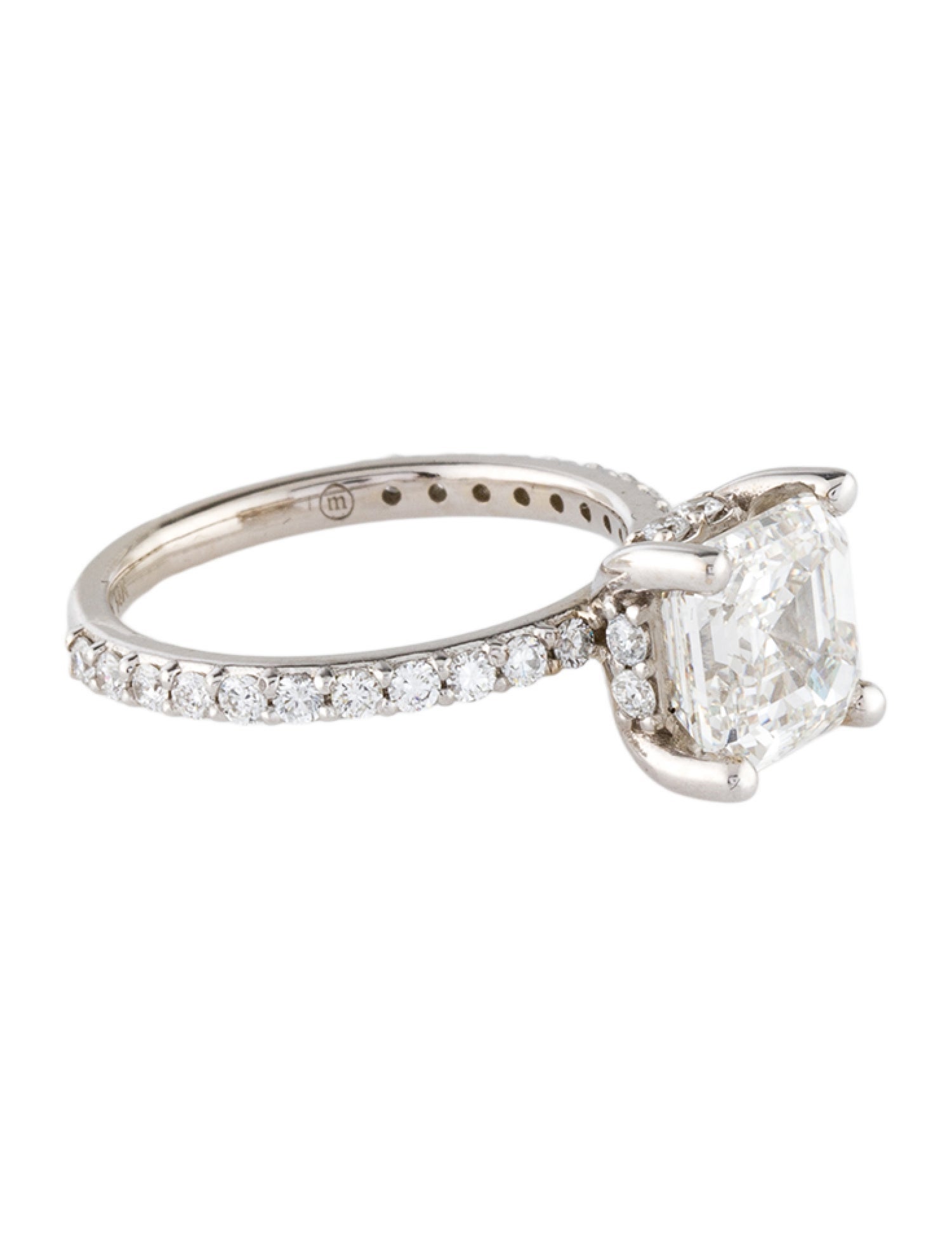 Ring 3.11ct Lab-Grown Diamond Engagement Ring