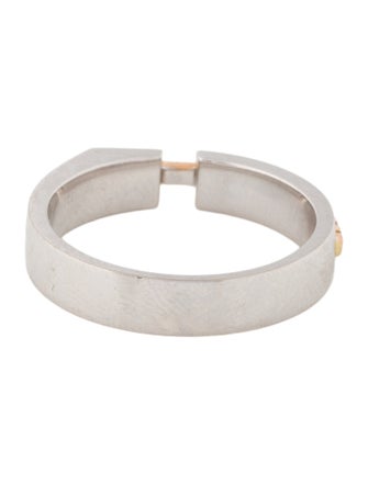 Ring 18K Two-Tone Diamond Band Ring