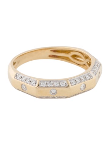 Ring Band 14K Diamond 7