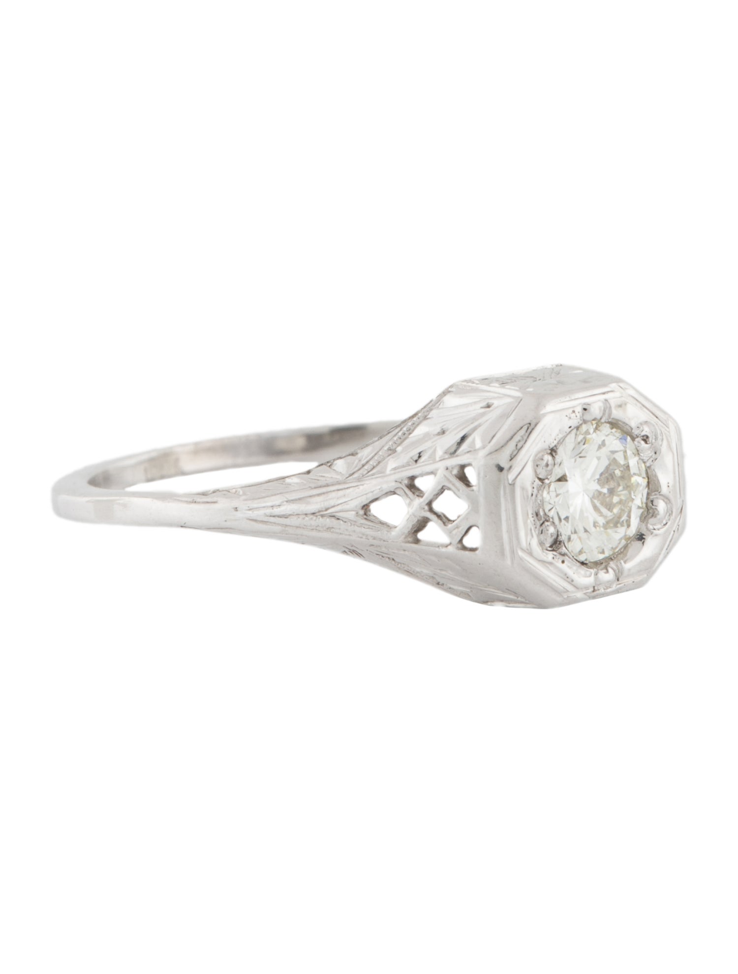 Ring 14K Diamond Cocktail Ring
