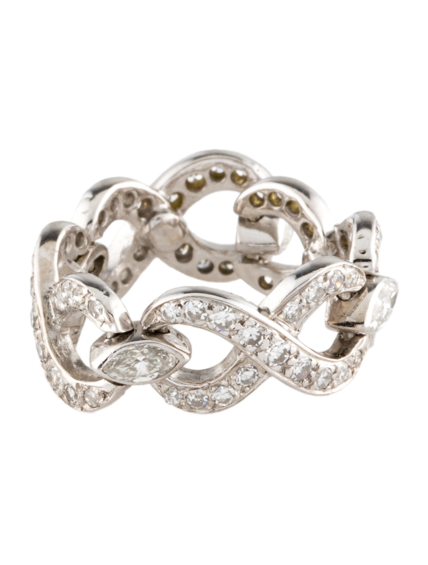 Ring 18K 1.54ctw Diamond Flex