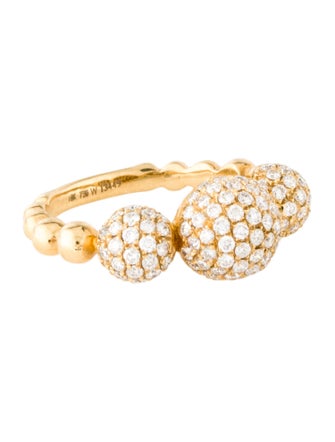 Ring 14K 1.18 ctw Diamond Cocktail Ring