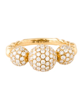 Ring 14K 1.18 ctw Diamond Cocktail Ring