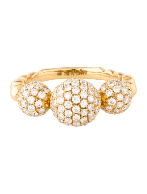 Ring 14K 1.18 ctw Diamond Cocktail Ring