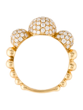 Ring 14K 1.18 ctw Diamond Cocktail Ring