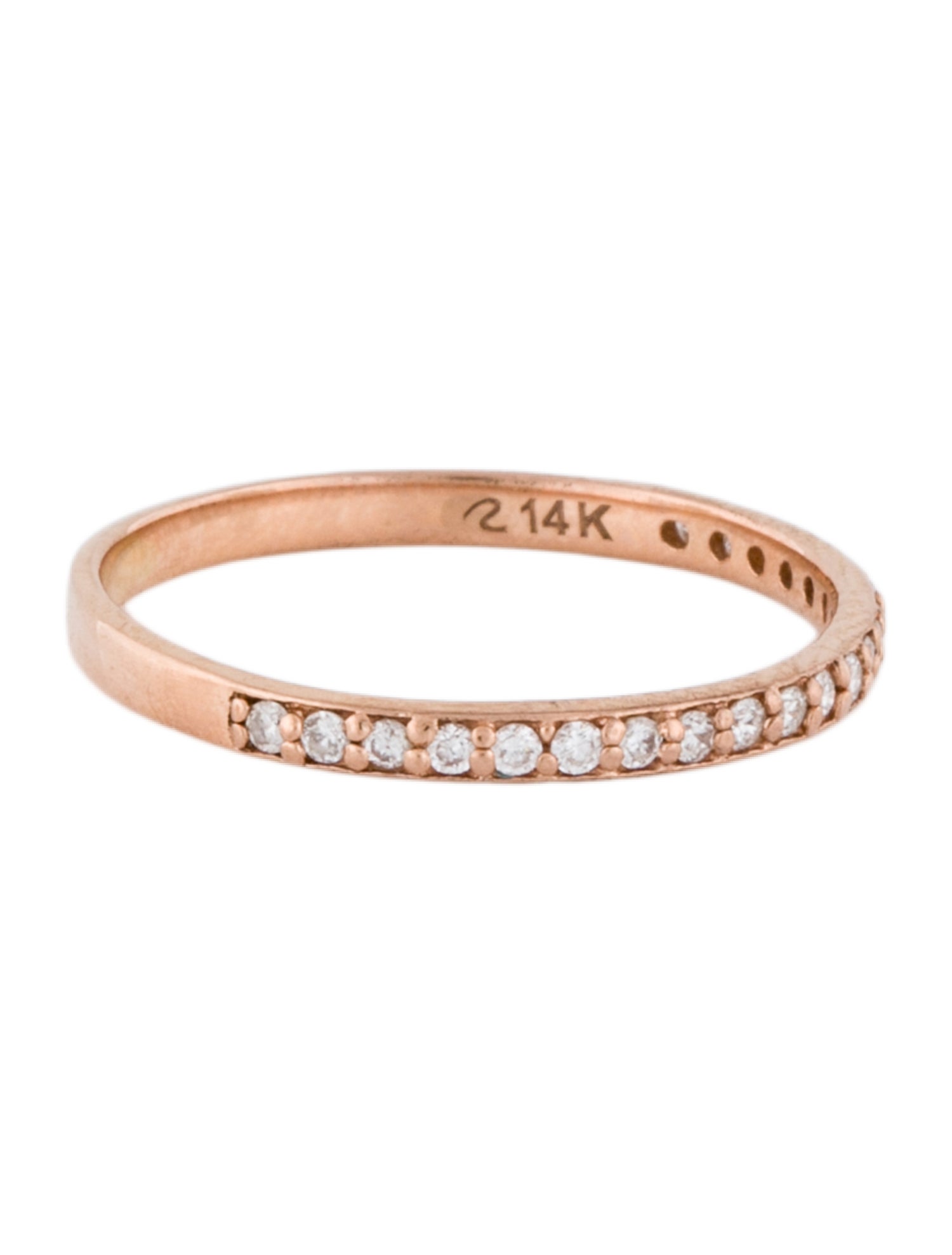 Ring La Kaiser 14K Diamond Half Eternity Band