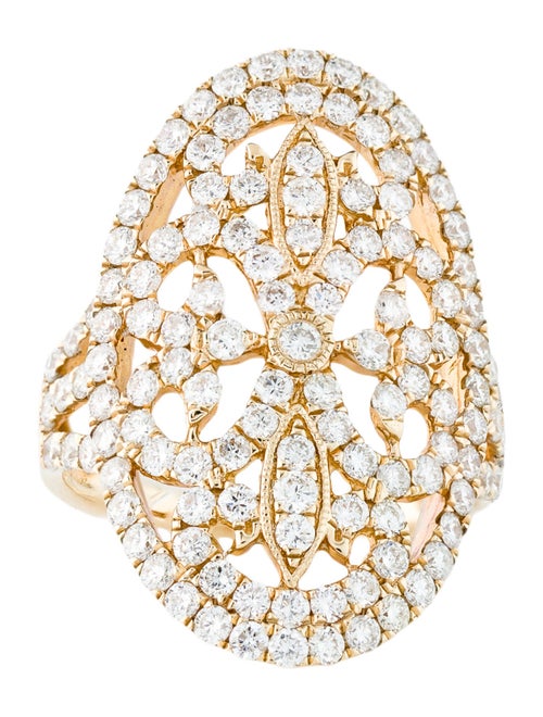 Ring 14K 1.82ctw Diamond Cocktail Ring