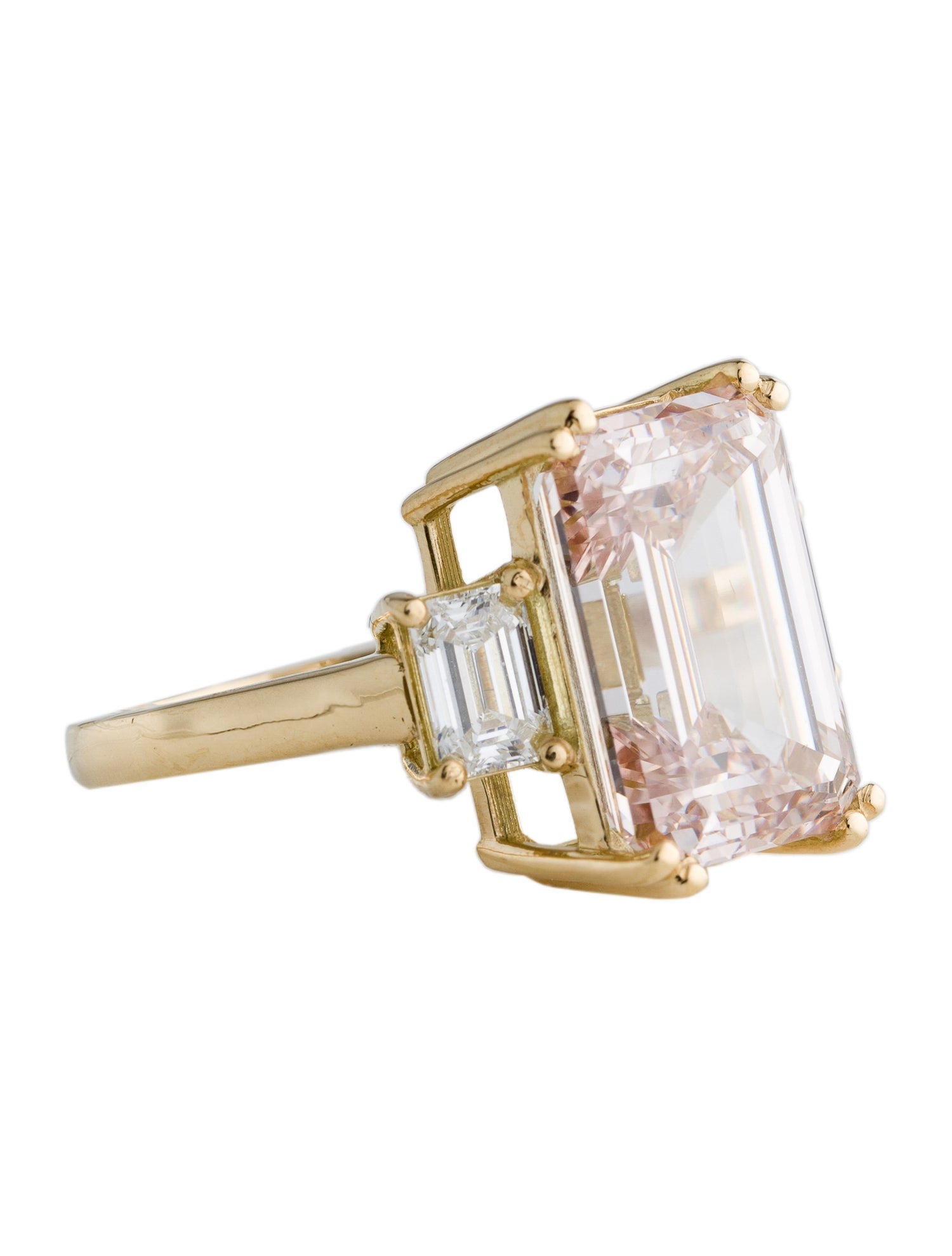 Ring 10.18ctw Lab-Grown Diamond Engagement