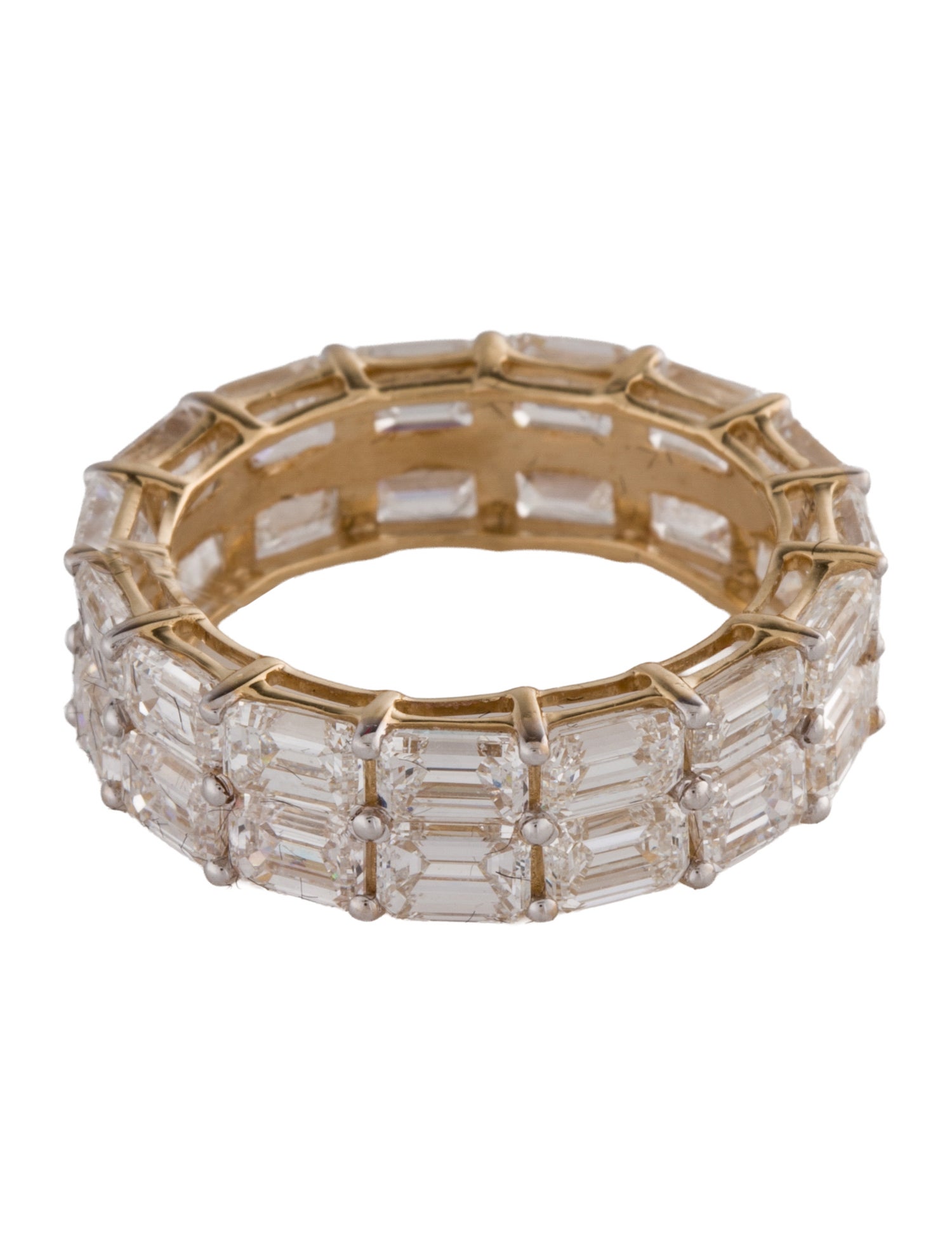 Ring 14K 7.12ctw Lab-Grown Diamond Eternity Band