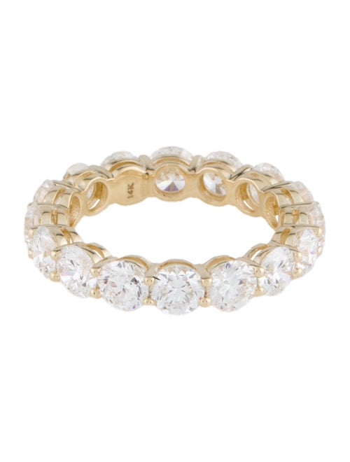 Ring 14K 4.19ctw Lab-Grown Diamond Eternity Band