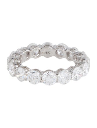 Ring 14K 4.19ctw Lab-Grown Diamond Eternity Band