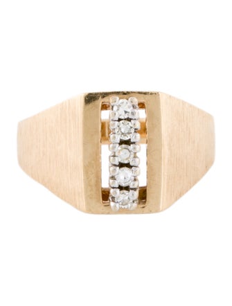 Ring 14K Diamond Cocktail Ring