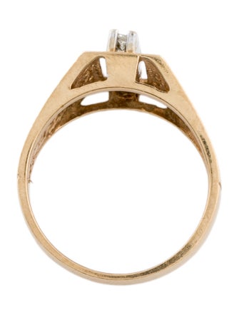 Ring 14K Diamond Cocktail Ring