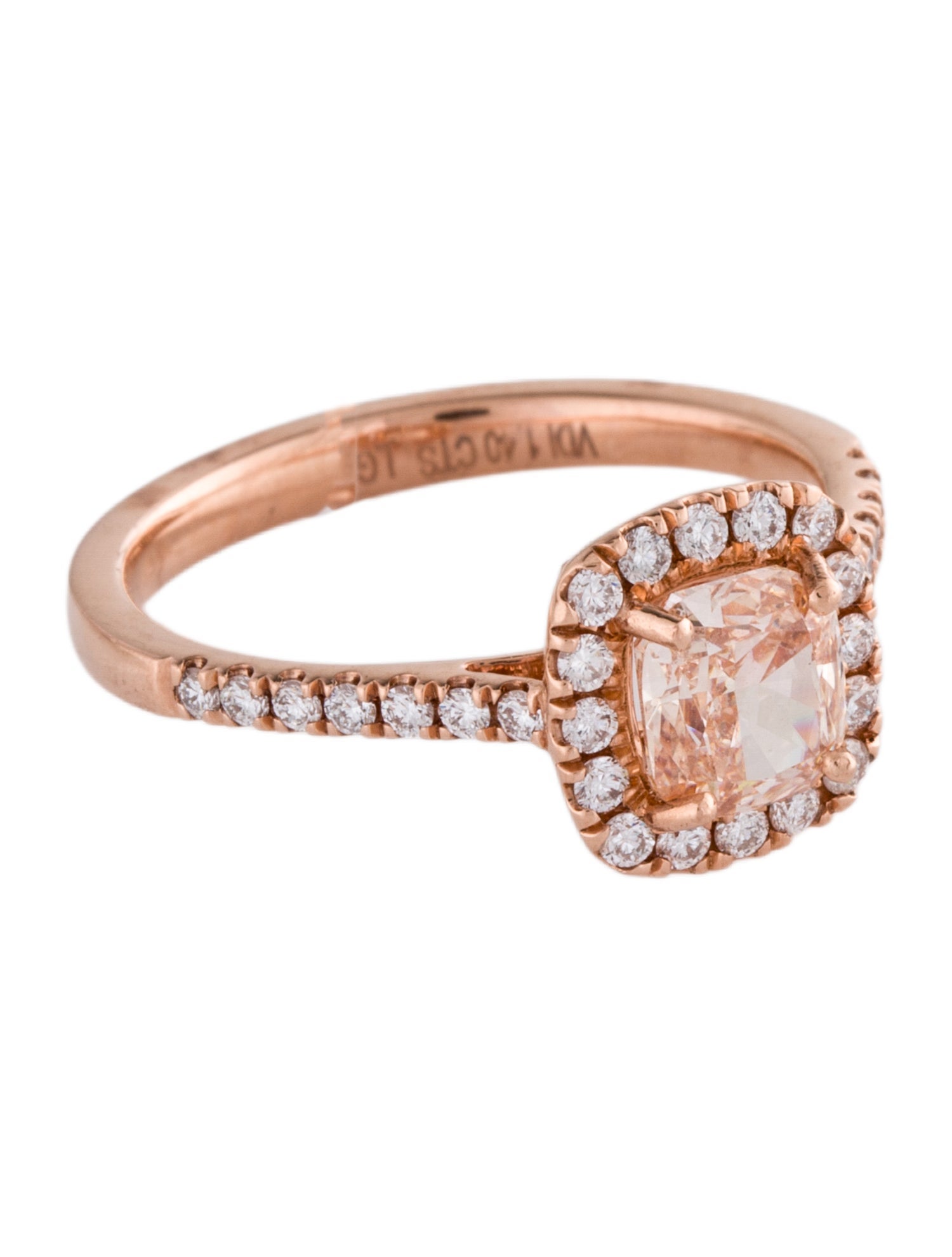 Ring 1.38ctw Lab-Grown Diamond Engagement Ring