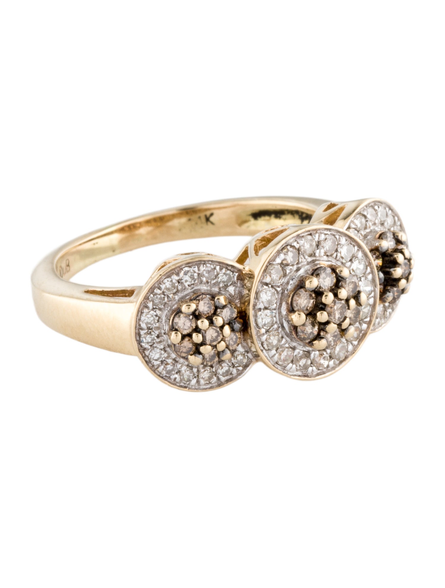 Ring 14K Diamond Cocktail Ring