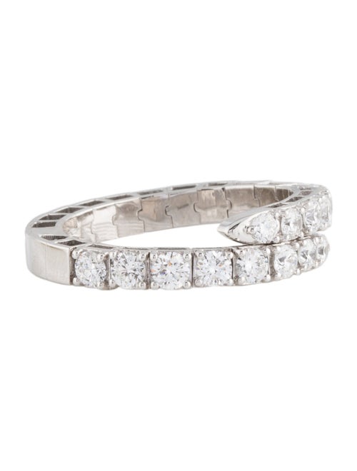 Ring 14K 1.05ctw Lab-Grown Diamond CrossOver Band