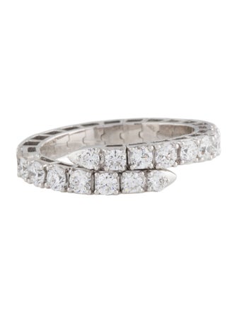 Ring 14K 1.05ctw Lab-Grown Diamond CrossOver Band