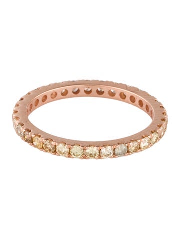 Ring Eternity Band 14K Diamond 4