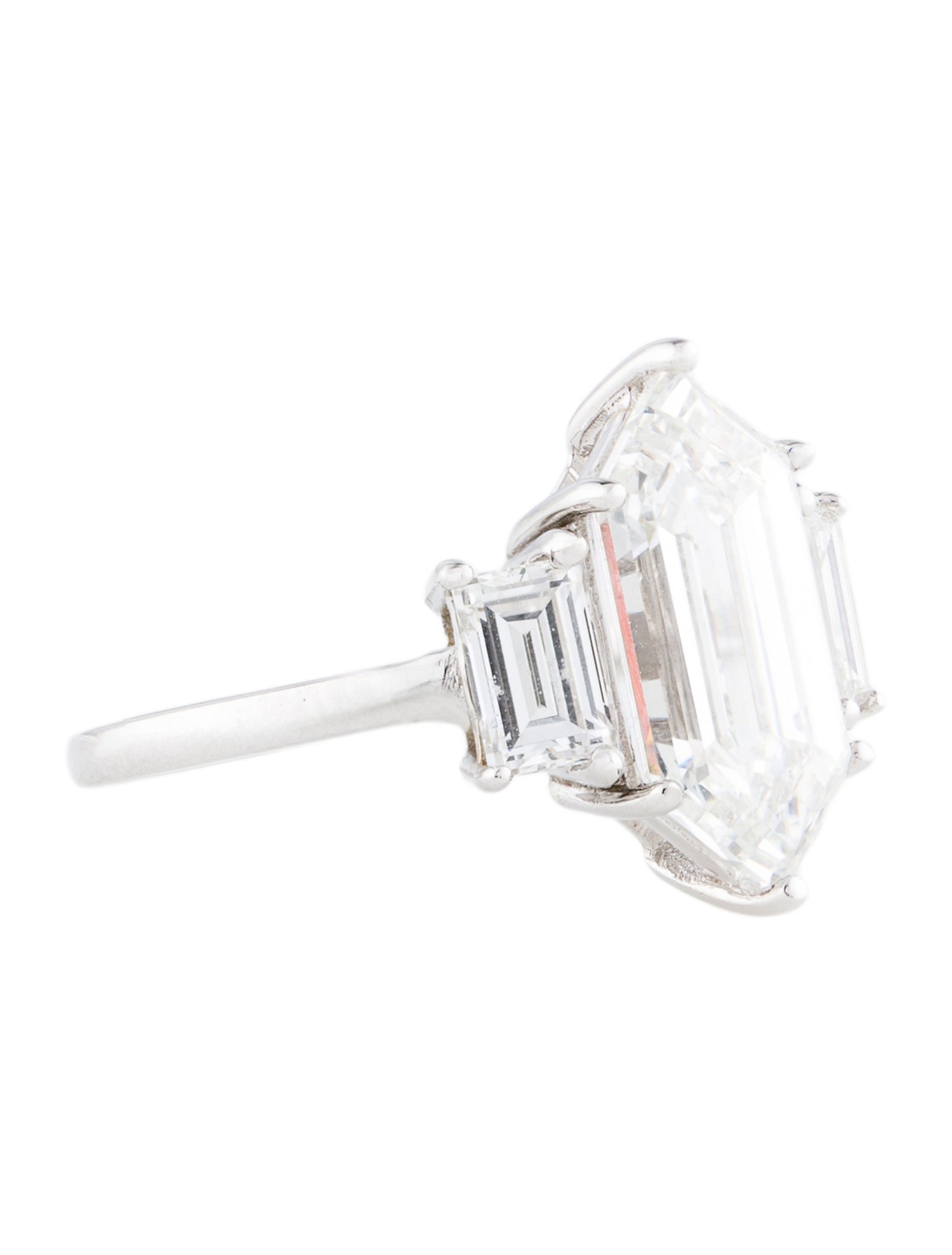 Ring 4.08ct Lab-Grown Diamond Engagement Ring