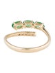 Ring Cirari 14K Tsavorite Garnet & Diamond Bypass Ring